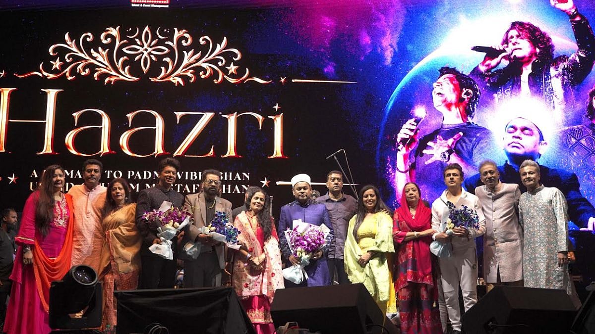Mumbai: AR Rahman, Hariharan, Sonu Nigam, & Shaan Pay Homage To Padma Vibhushan Ustad Ghulam Mustafa Khan At Haazri 2026 