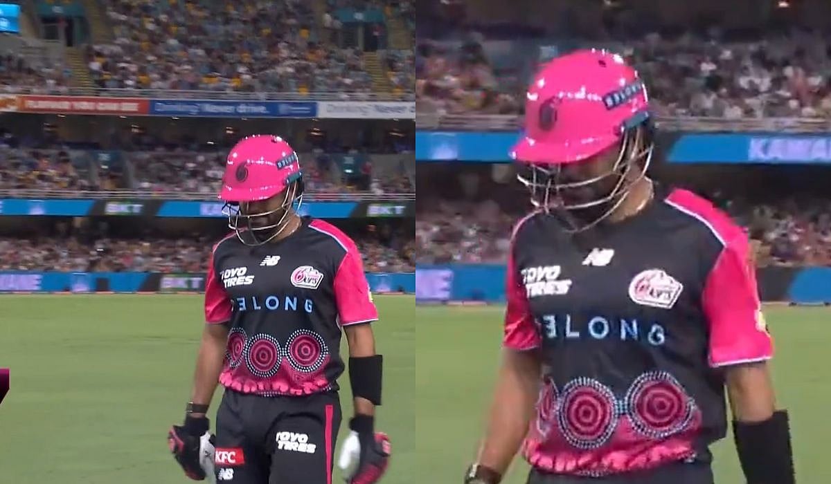 'Worst Player To Play Cricket..': Netizens Troll Babar Azam As Pakistan Ace Scores 1 Off 7 Balls In Crucial Big Bash League Game | VIDEO 