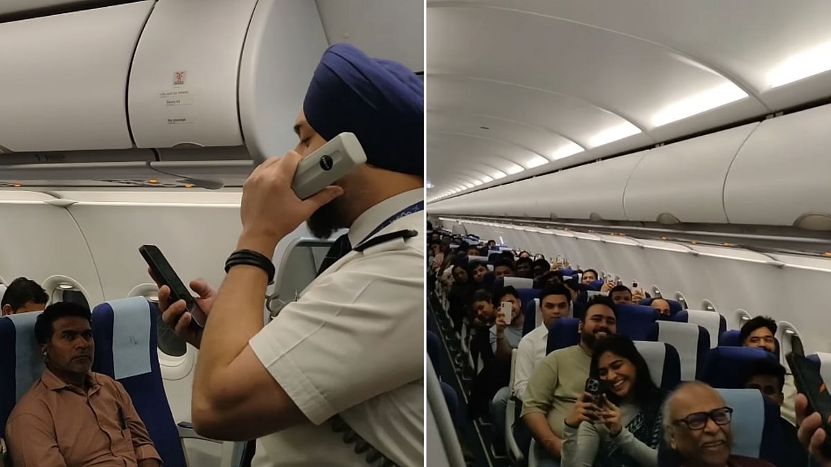 Watch: IndiGo Pilot's 'Gen Alpha' Style Flight Announcement For Daughter On Board Goes Viral; Uses Terms Like 'Lit', '67', 'Vibe' & 'No Cap' 