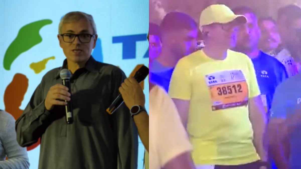 'Avoid Spending Too Much Time On...': J&K CM Omar Abdullah's Message At TATA Mumbai Marathon 2026 Goes Viral, Urges Youth To Prioritise Health; VIDEO 