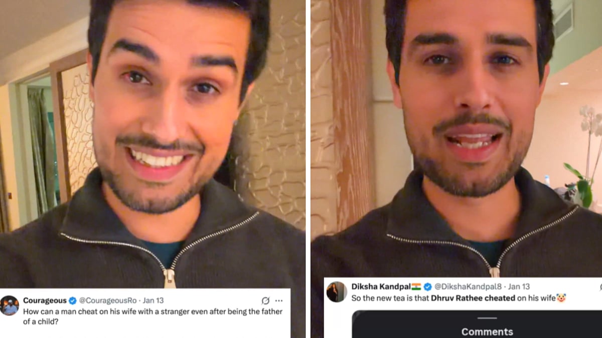 'Bilkul Bakwas… Better Luck Next Time': Dhruv Rathee Responds, Mocks Viral Cheating Rumours |...