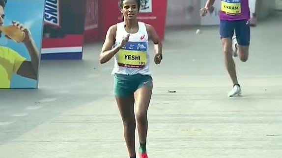 Yeshi Chekole Triumphs In International Elite Women's Race At Tata Mumbai Marathon 2026 