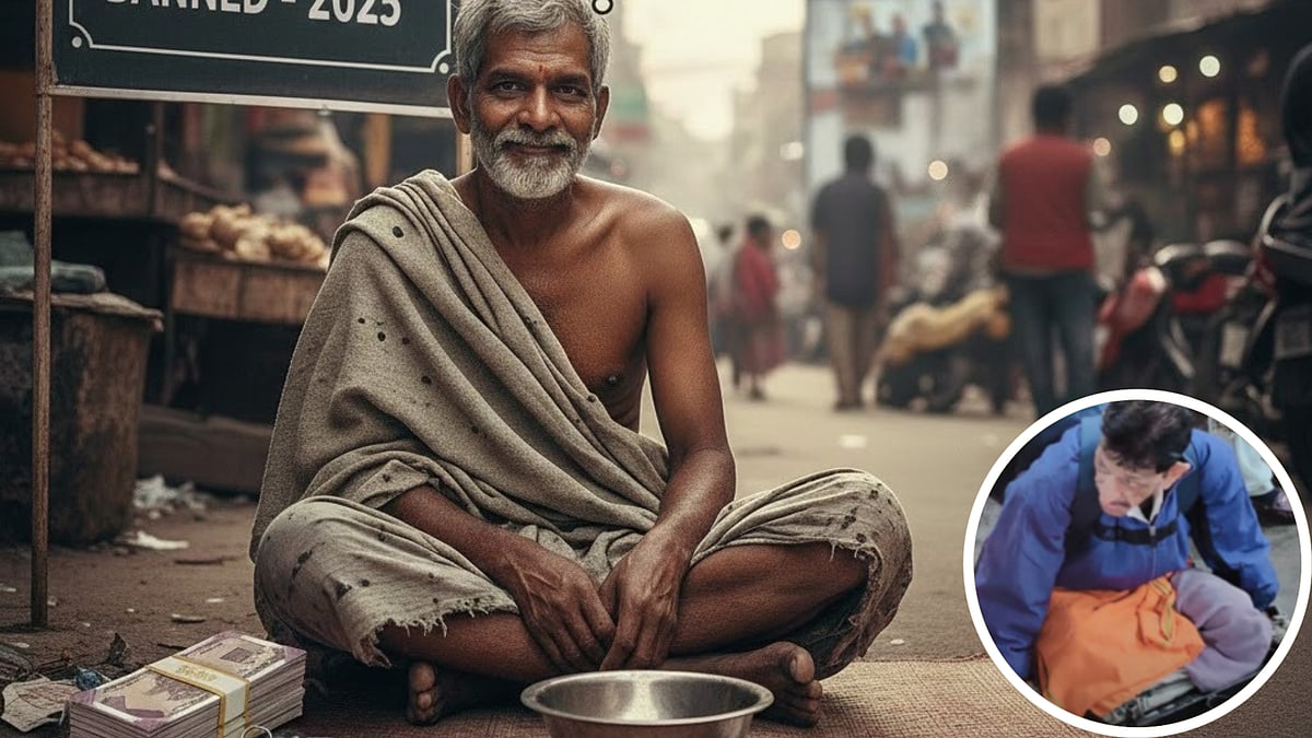 Indore News: Divyang Beggar You See At Sarafa Bazaar Is A Crorepati; Owns Houses, Car & What Not!