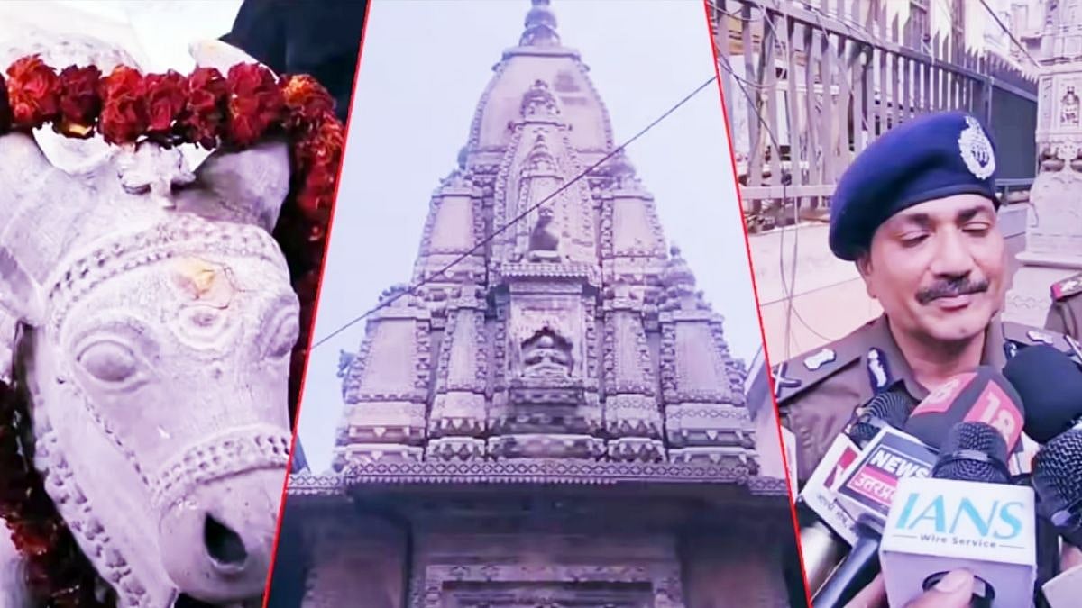Uttar Pradesh News: Varanasi Commissioner Visits Kumbha Temple After Viral Claims On Manikarnika Ghat, Officials Dismiss Rumours | VIDEO 