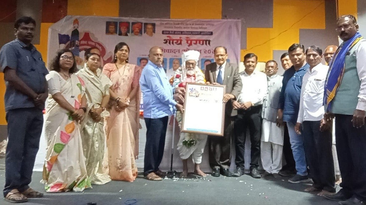 Namantar Movement Veteran Ramrao Jadhav Felicitated In Parbhani For Lifelong Contribution