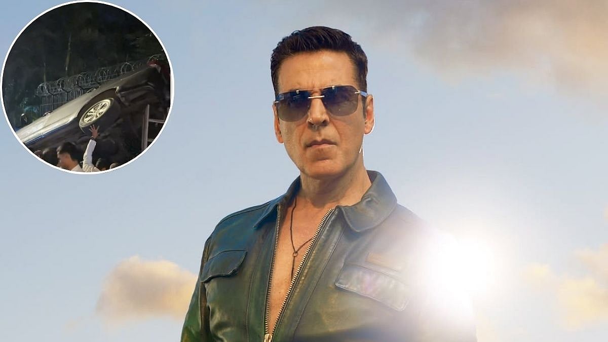Akshay Kumar's Security Car Meets Accident In Mumbai, No Injuries Reported- Watch VIDEO 