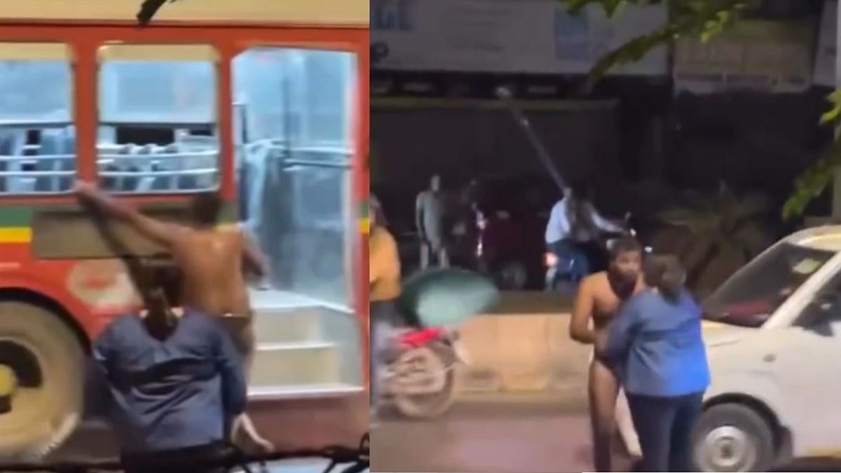 ‘Effect Of 4 Continuous Dry-Days’: Netizens React As Semi-Nude ‘Drunk’ Man’s Fight With...