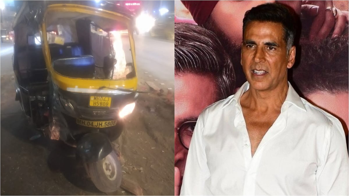 Chain-Reaction Crash Damages Akshay Kumar’s Convoy Vehicle In Juhu; 2 Injured 