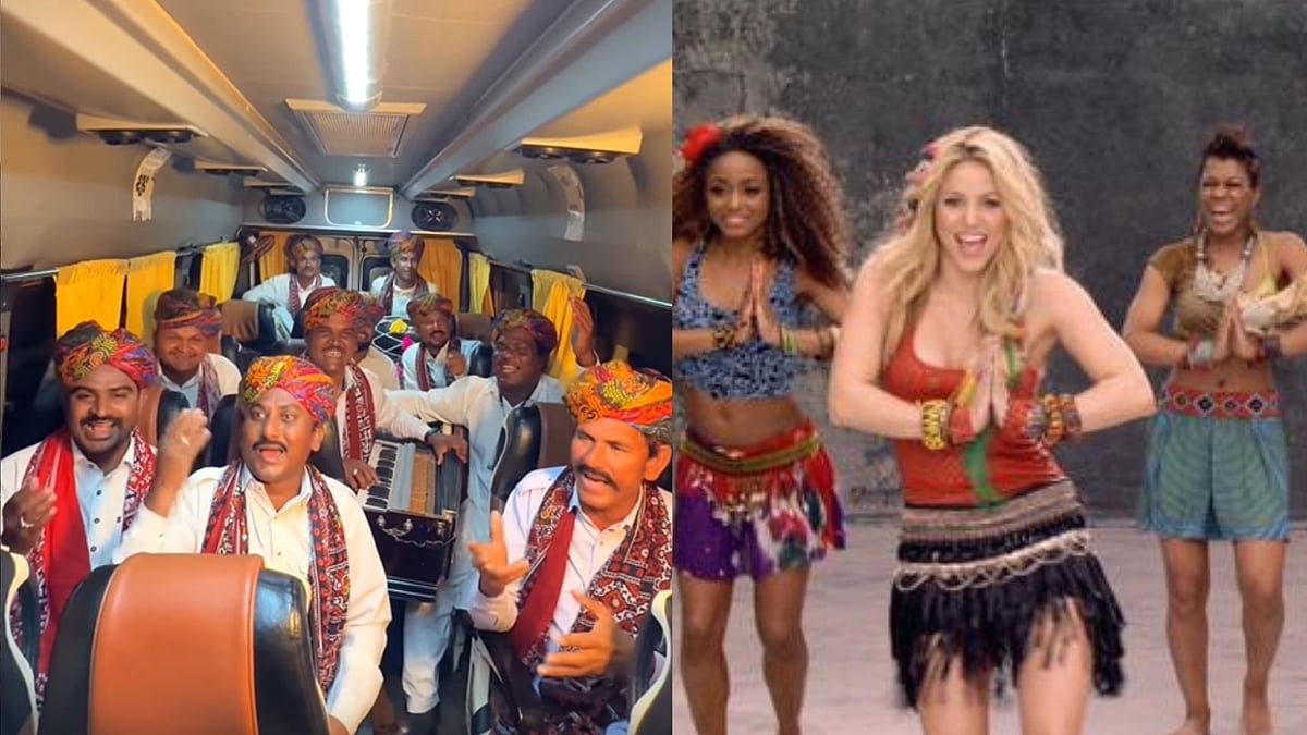 'Zamina-Mina Khamma Ghani, Welcome To Rajasthan': Video Of Folk Musicians Singing Shakira's Waka-Waka Goes Viral 