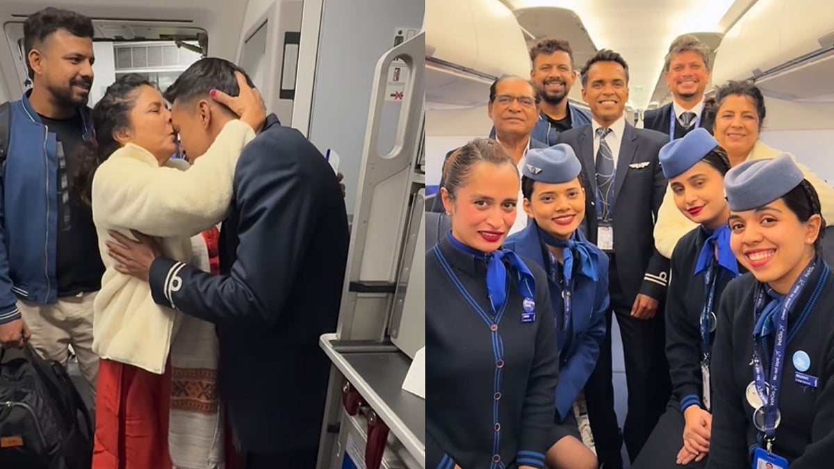 IndiGo Pilot Welcomes Parents On Board For The First Time: Says, 'Ultimate Dream Just Came True' 
