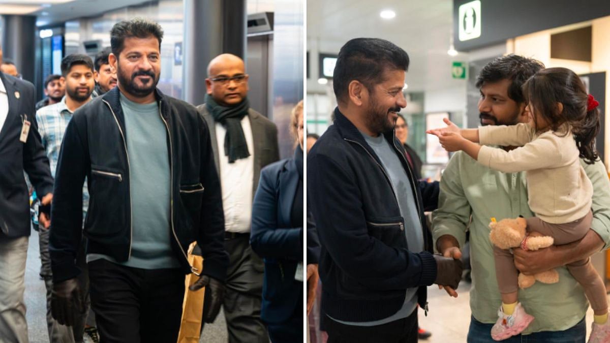 Telangana CM Revanth Reddy Reaches Zurich For WEF, To Showcase ‘Telangana Rising 2047’ Roadmap 