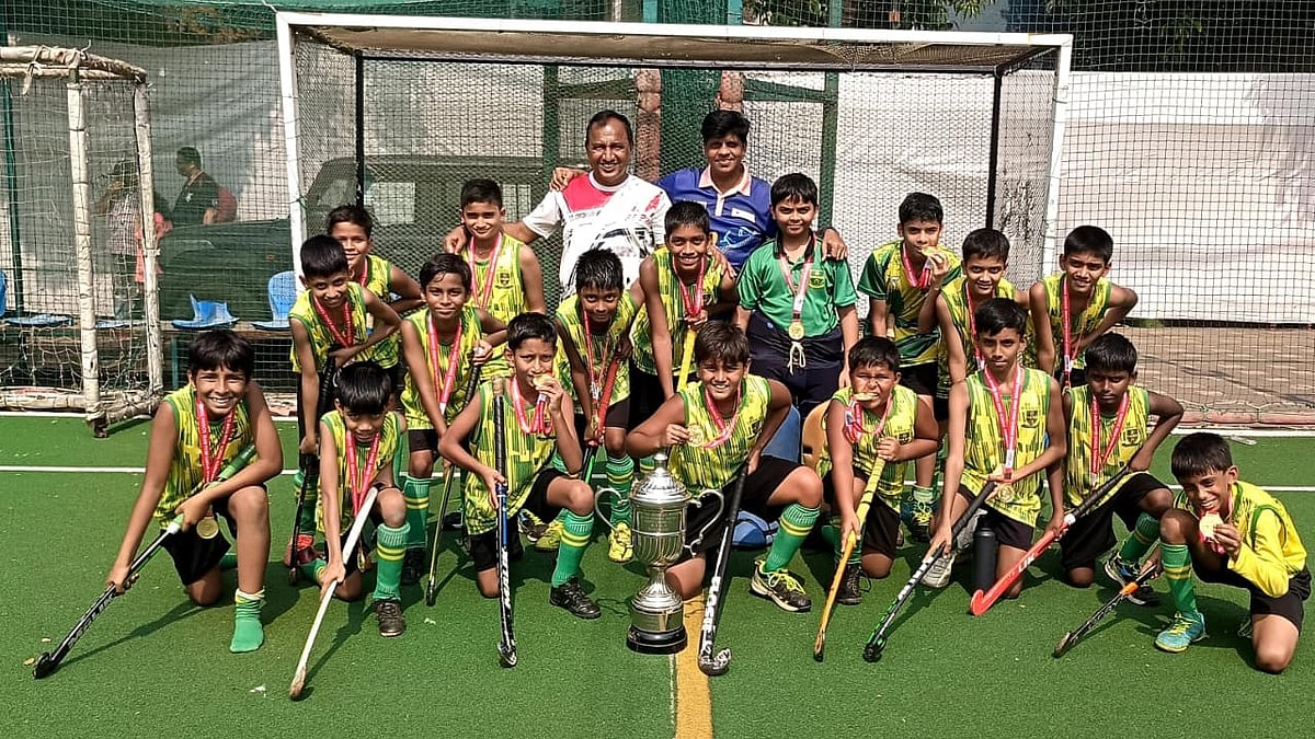 Hosts St. Stanislaus High School won the Olympian Walter Dsouza League, Boys U-12 title.