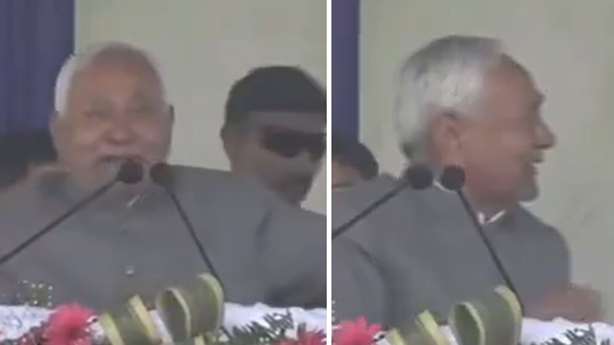 'Arre Woh Mahila Kahan Gayi…': Bihar CM Pauses Speech To Call Woman From Audience At Samriddhi...