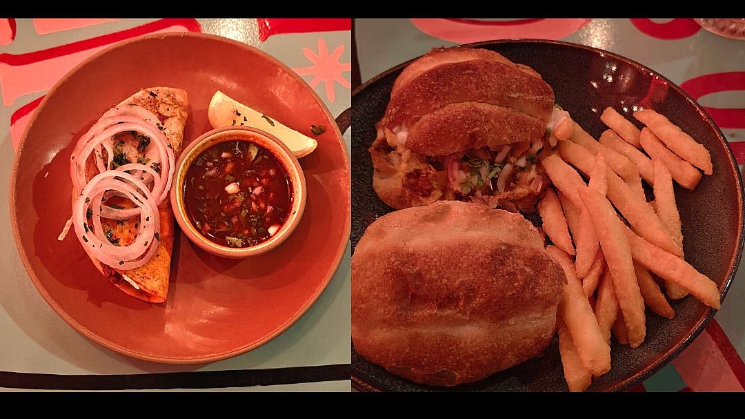 Tacos and Toasty Tortas served with French Fries 