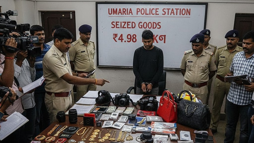 MP News: Thief Stolen Goods ₹4.98 Lakh Seized In Umaria