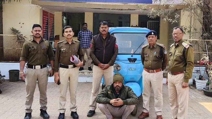 MP News: Police Arrest E-Rickshaw Thief Within 24 Hours In Chhatarpur, Recover Vehicle Worth ₹6...