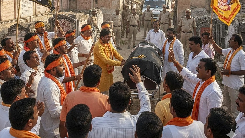 MP News: Hindu Activists Protest To Oppose Woman’s Burial At Graveyard In Jabalpur