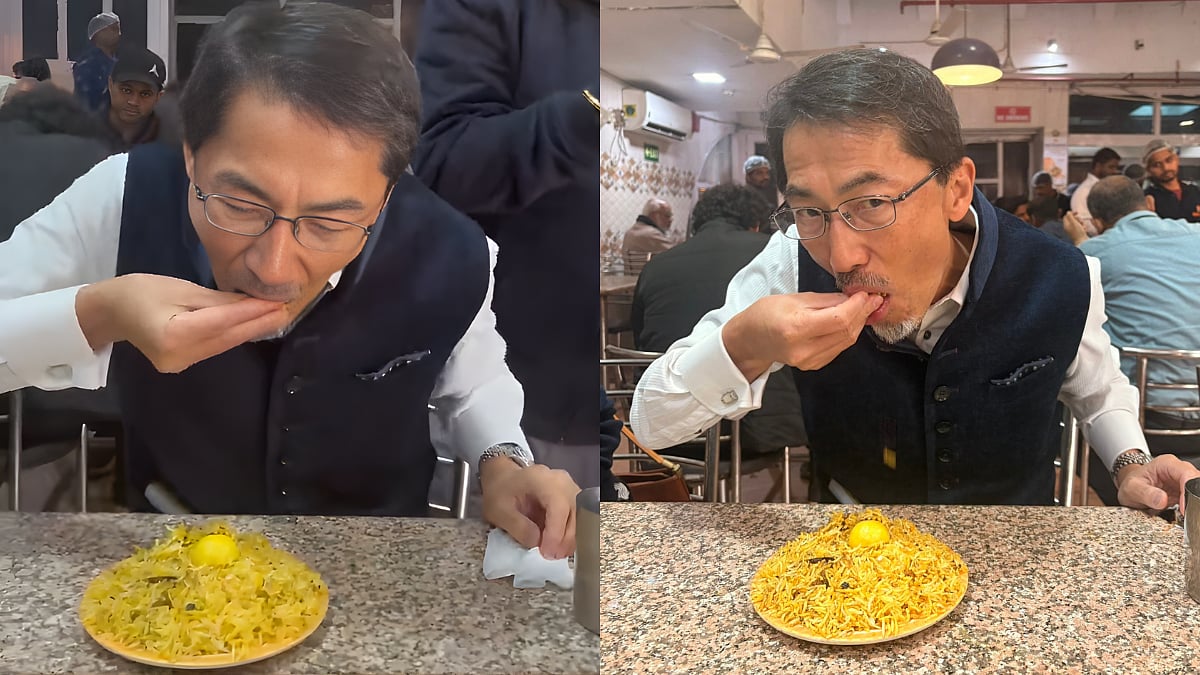 Japan's Ambassador To India, Ono Keiichi Eats Biryani With Hands, Says 'It Tastes Even Better' 