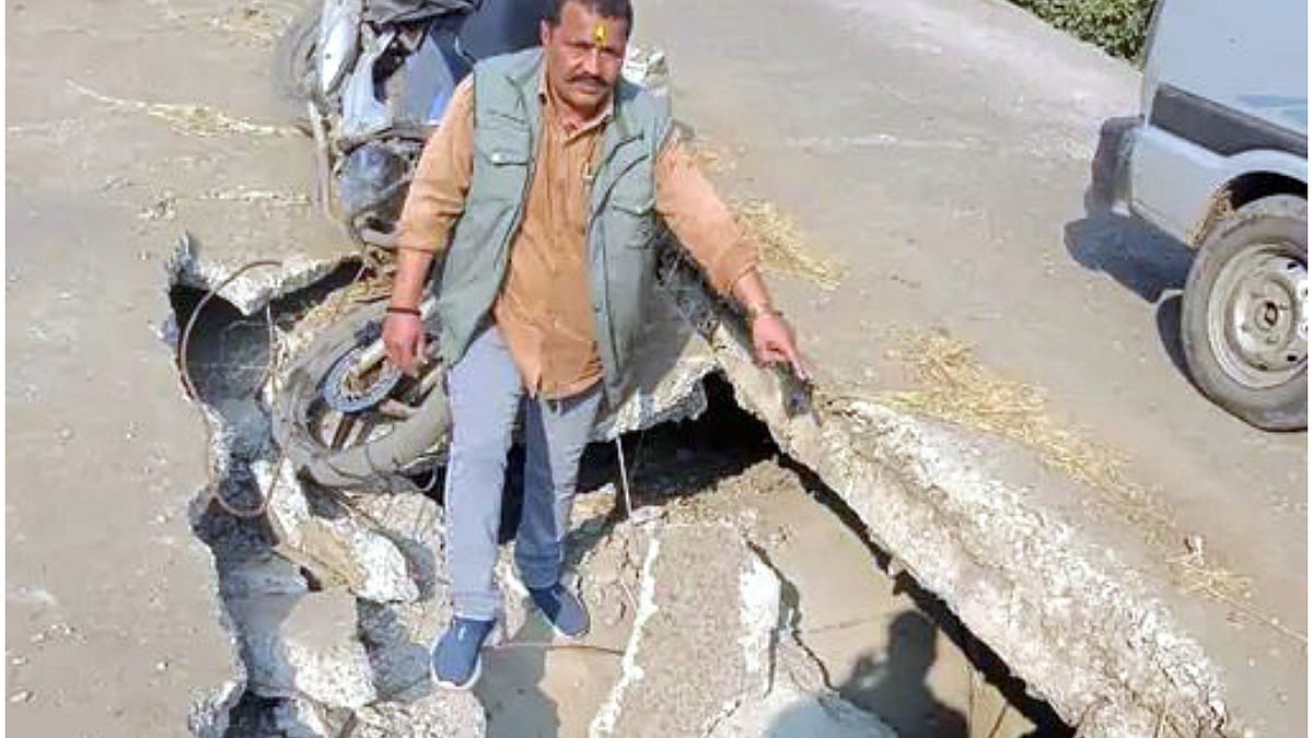 Bhopal News: 4-Year-Old Culvert Collapse Disrupts Key Rural Road Near Bhopal