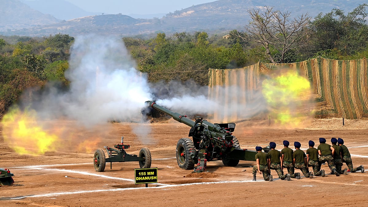 Exercise Topchi 2026: Nashik's Deolali Range Reverberates With Artillery Regiment's Firepower...