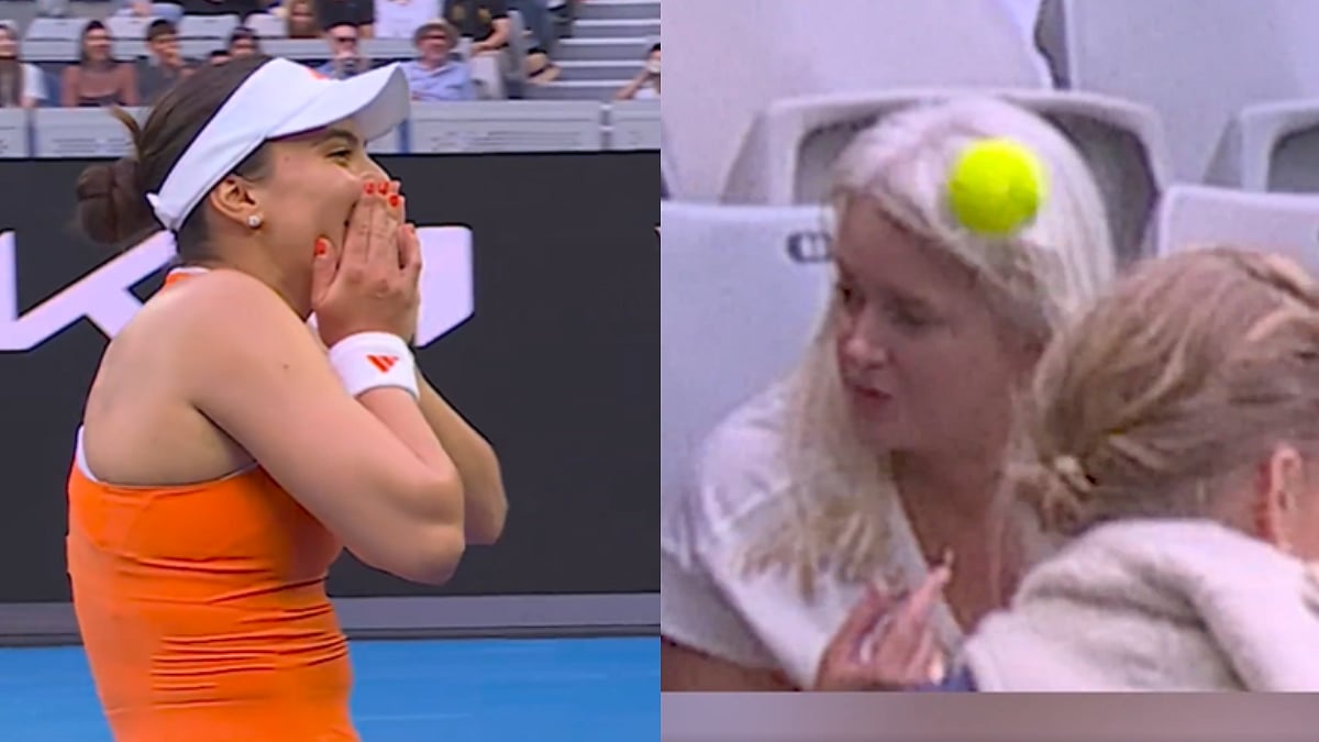 Oops Moment! Romanian Tennis Player Elena-Gabriela Ruse Accidentally Hits Fan With A Ball During Australian Open 2026; Video 