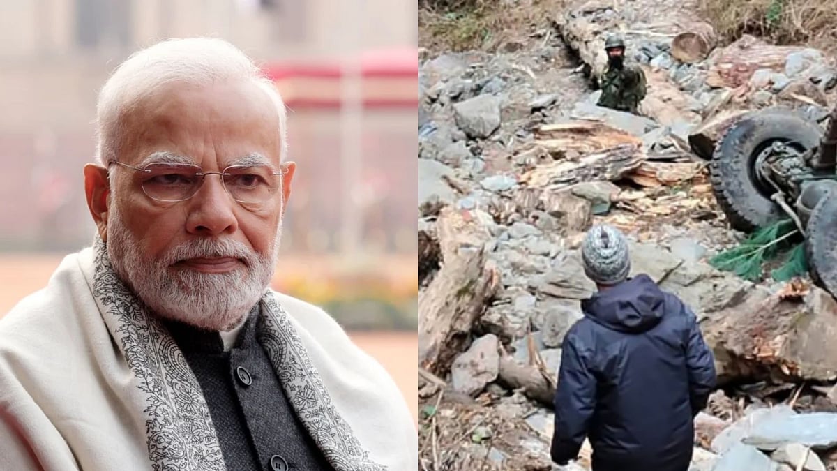 'Their Service Will Be Remembered Forever': PM Modi Condoles Loss Of Army Soldiers In Doda Road...