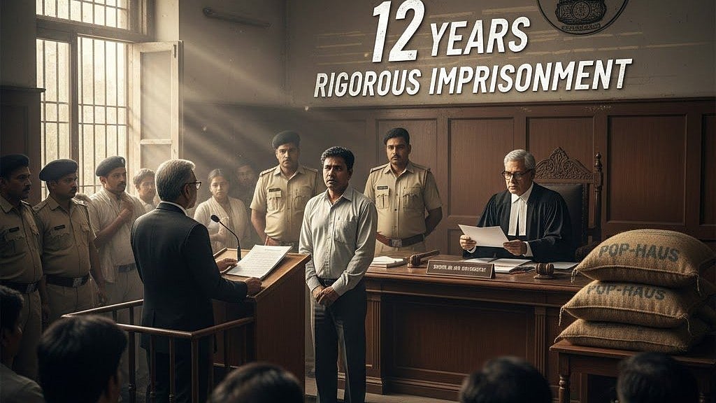 MP Mews: Man Gets 12 Years Of  Rigorous Imprisonment For Smuggling Poppy Husk In Mandsaur