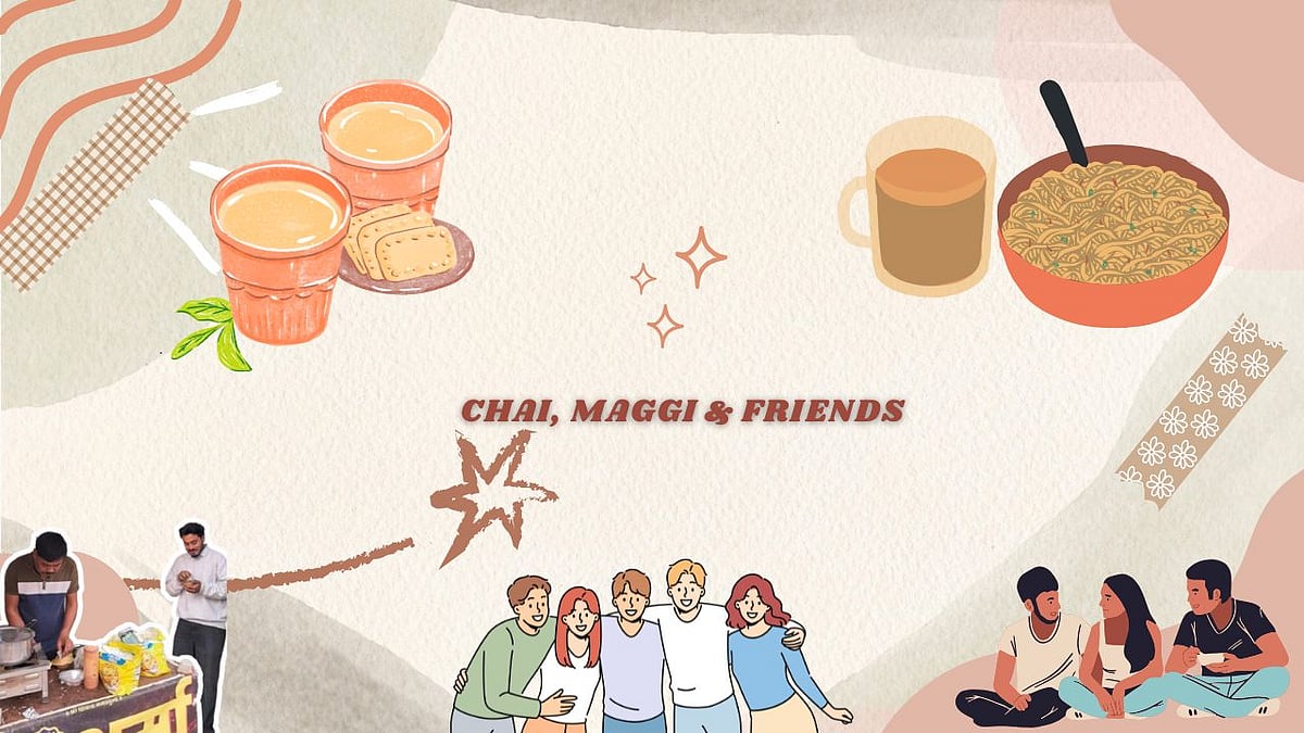 Indore Gen-Z Tales: Maggi Stall, Chai & Friends... A Perfect Unwinding Platter For DAVV Students...