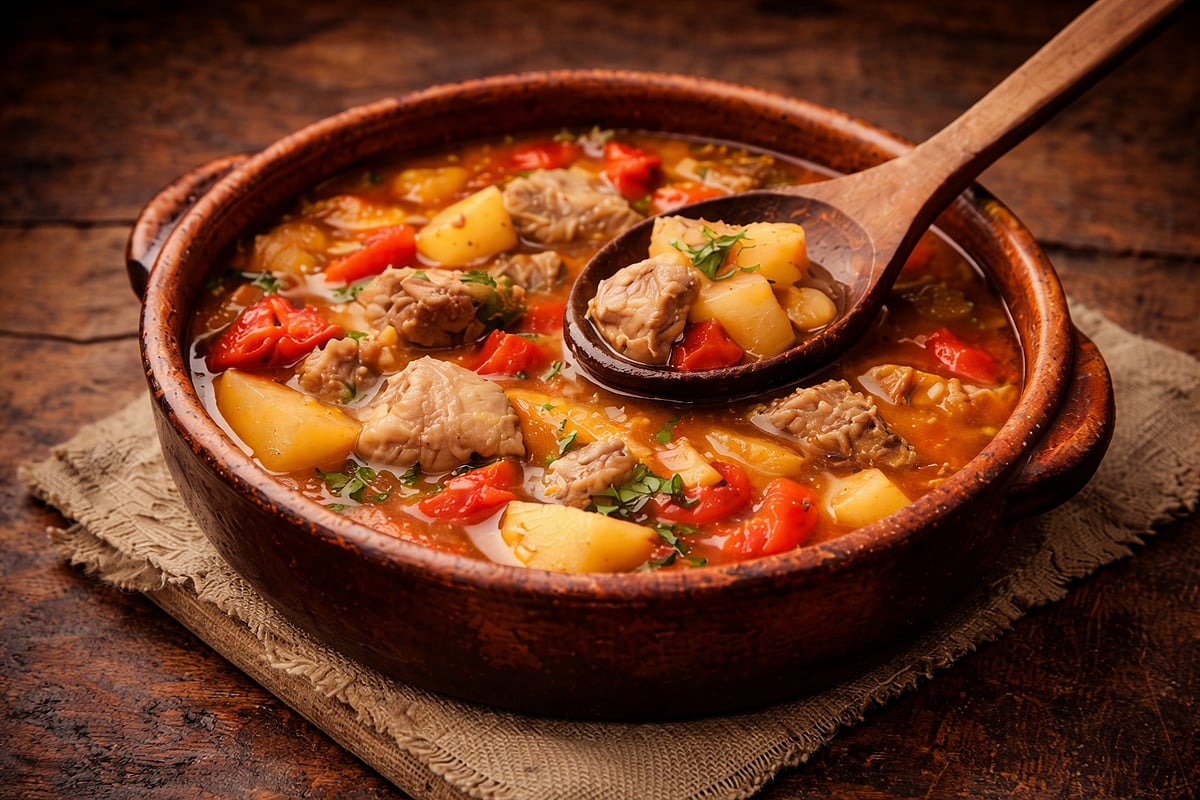 Basque marmitako stew