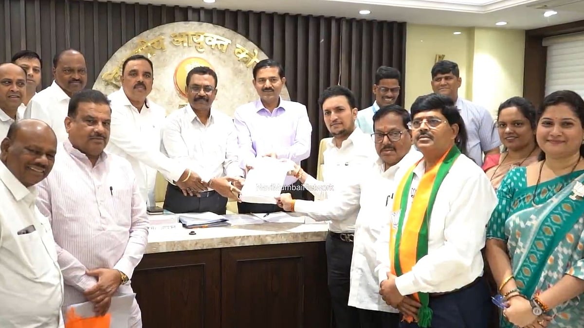 Navi Mumbai News: Sagar Naik Unanimously Chosen BJP Group Leader In NMMC 