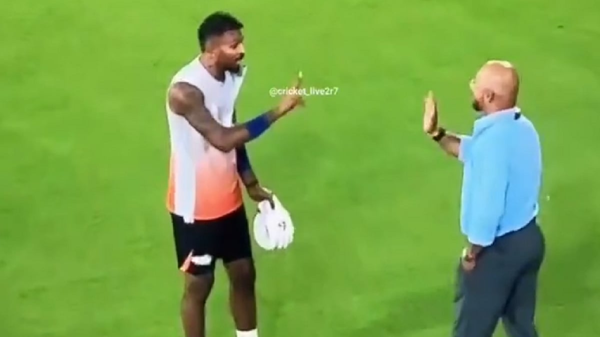 'Matter Ho Gaya': Angry Hardik Pandya & Murali Kartik Engage In Heated Exchange In Middle Of Ground Ahead Of IND Vs NZ 2nd T20 In Raipur | Watch Video 