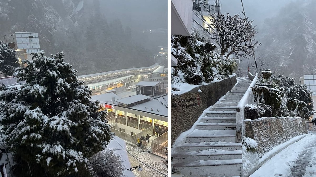 Parts Of Himachal Receive Season’s First Snowfall After Months Of Dry Spell; Picturesque Videos...