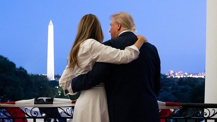 The White House Wishes Happy 21st Anniversary To President Donald Trump & First Lady Melania; Here's...