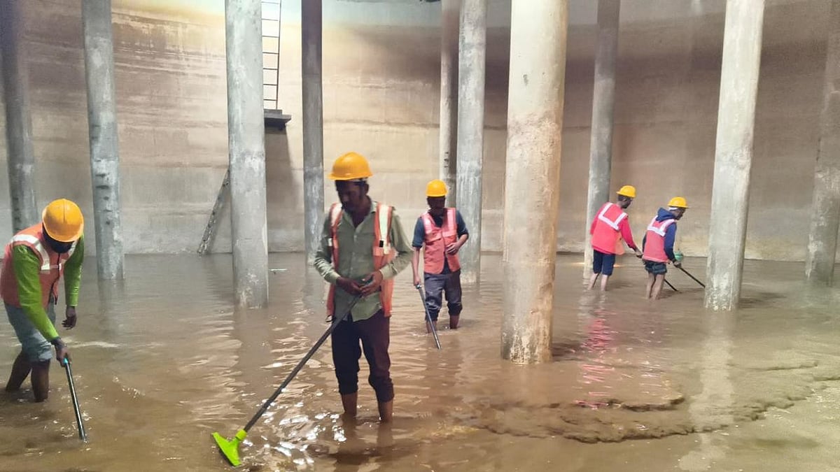 Indore News: Chlorination, Cleaning Of Overhead Water Tanks On War Footing