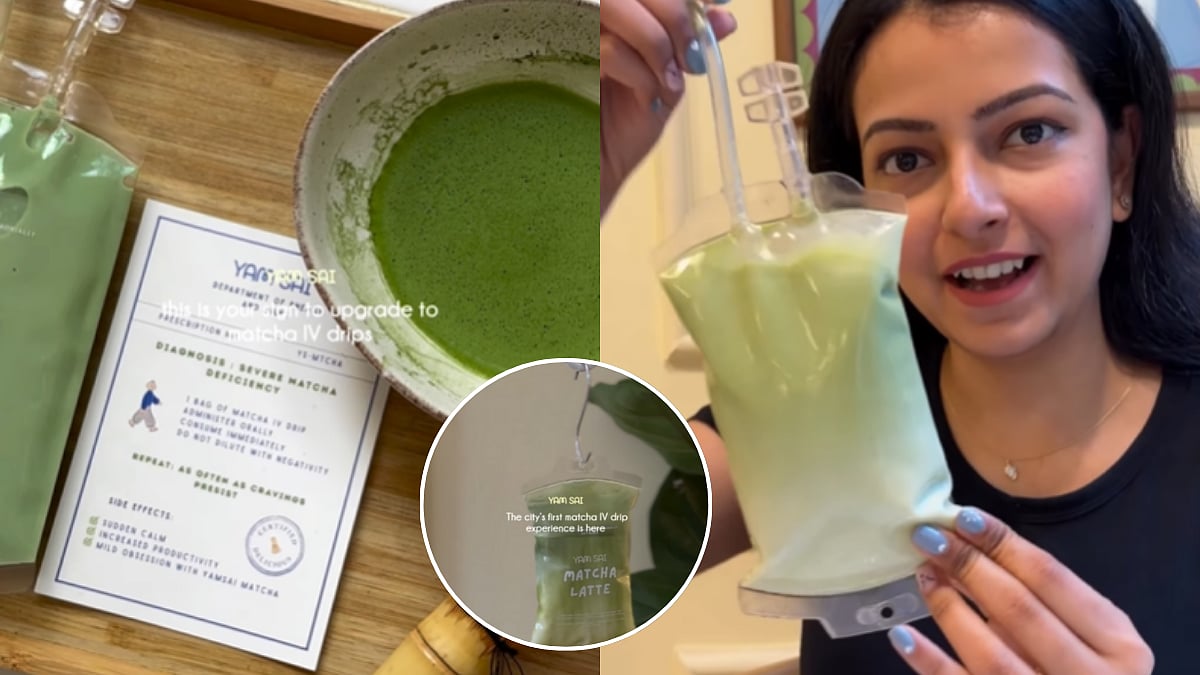 Mumbai's First IV Drip Matcha Latte! Visit This Bandra Cafe Which Serves Doctor's Prescription With Its Food 