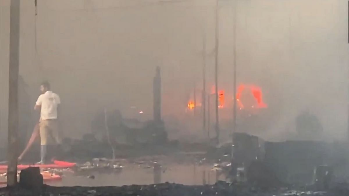 Rajasthan: Massive Fire Ravages Gaming Zone In Udaipur; No Casualties Reported 