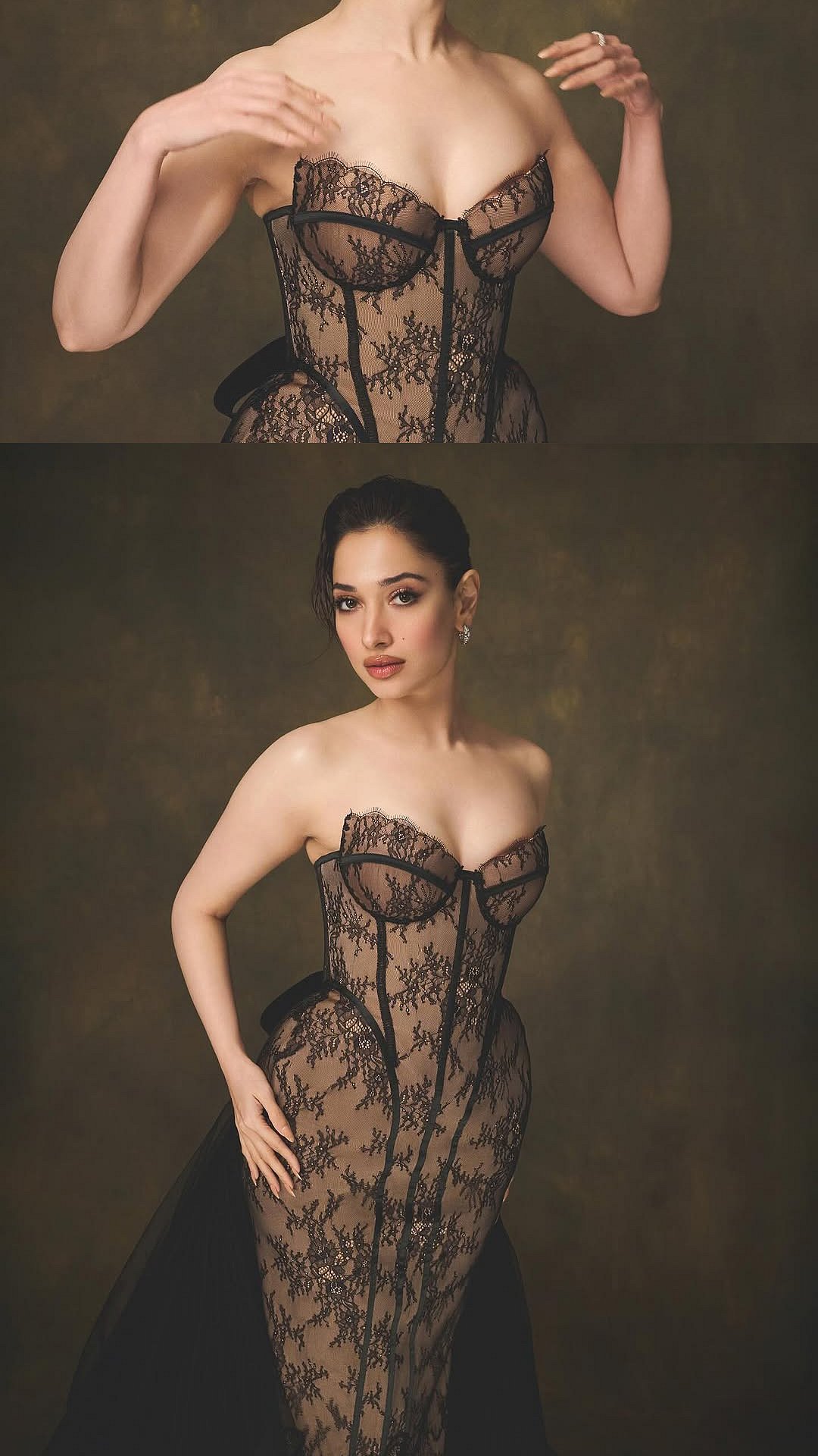 Tamannaah Bhatia Rules Red Carpet In This ₹4.65 Lakh Nude Base Lace Couture Gown-Pictures Inside 