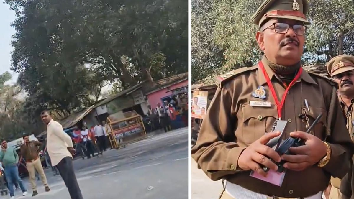 'Mantri Is Our Servant…': Frustrated Man Carrying Patient Confronts Police After UP Dy CM’s...