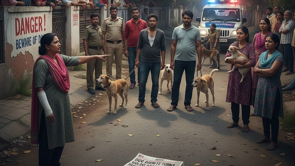 Bhopal News: Dog Dispute Turns Violent, Case Registered Against Ten