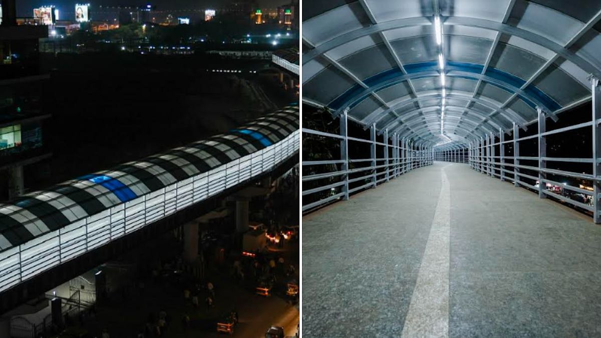 New Bandra East Skywalk Linking Court, BKC And WEH Ready, Set To Ease Pedestrian Movement And Traffic Congestion 