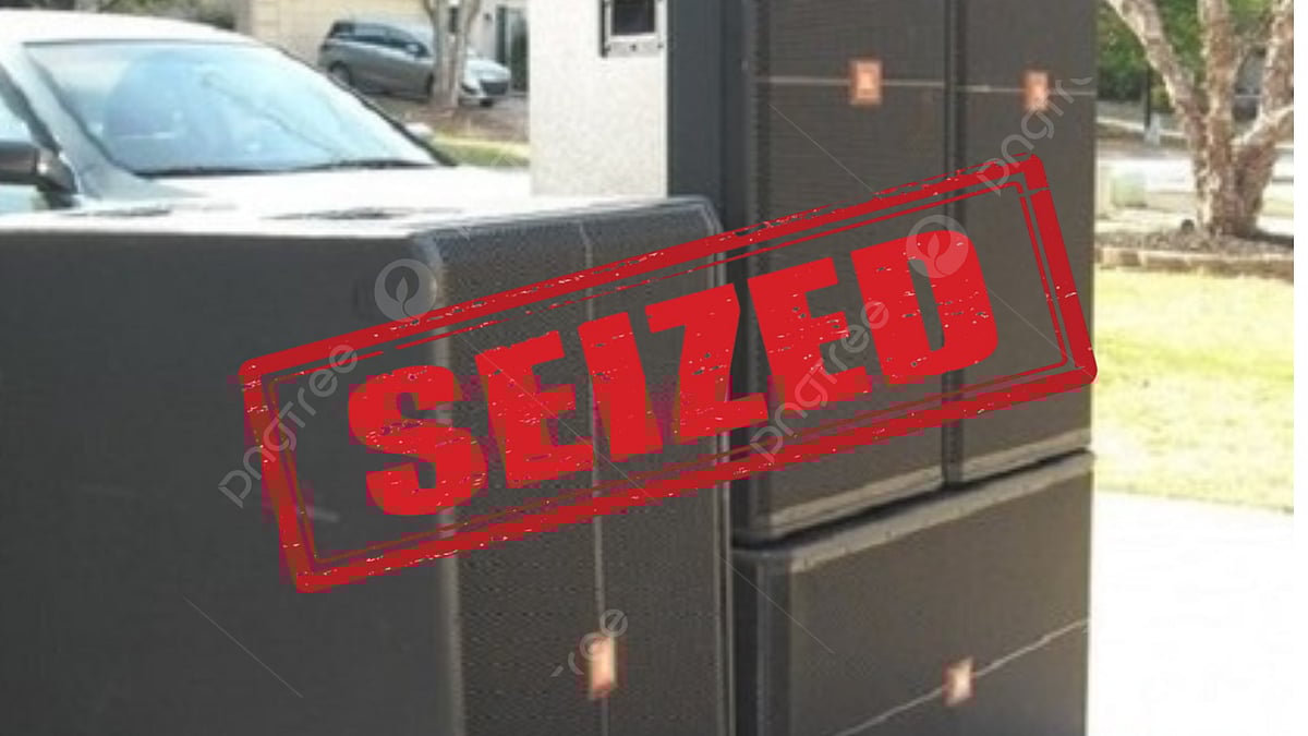 Indore News: 12 DJ Systems Seized from Hotel Garden