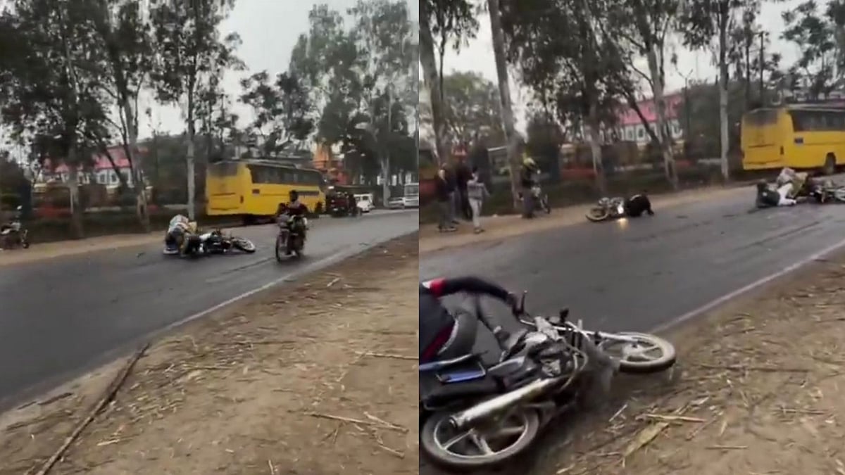 Black Magic Or Negligence? 12 Bikes Skid Within Minutes, 20 Injured On  Road In UP's Amroha: Netizens Spark Outrage 