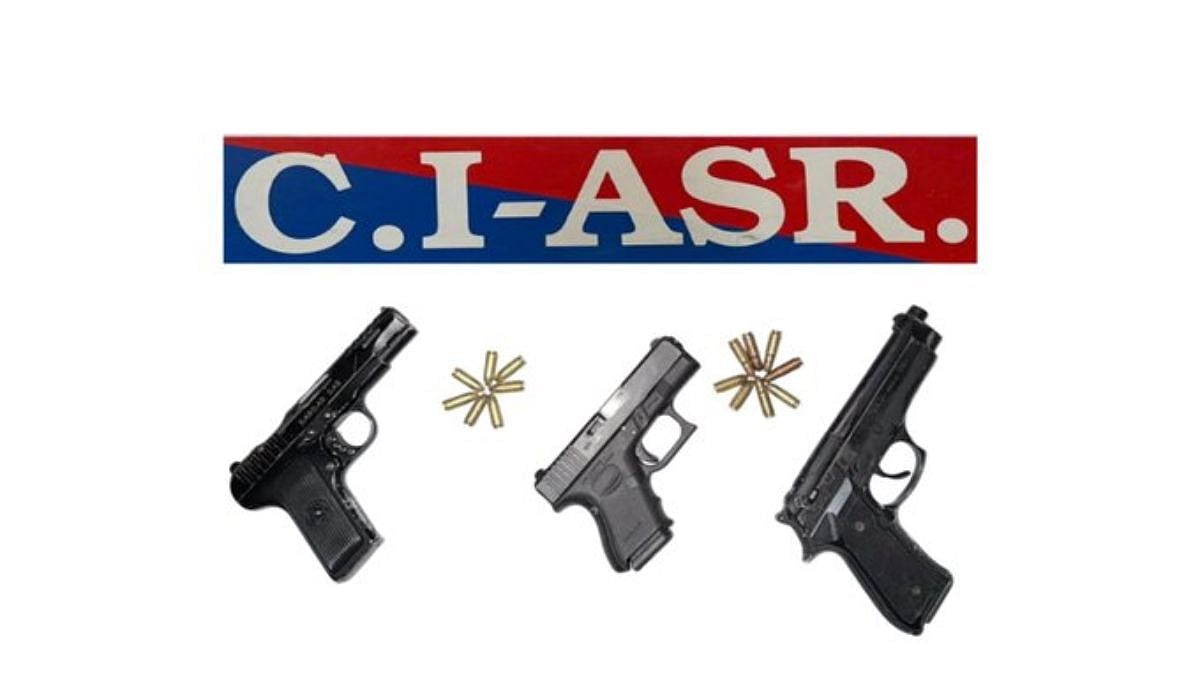 Punjab Police Bust Illegal Arms-Smuggling Module, Arrest Three In Amritsar; Foreign Pistols Seized 