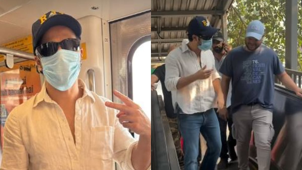 Border 2 Actor Varun Dhawan Travels in Mumbai Metro To Beat The Traffic - Watch Video 