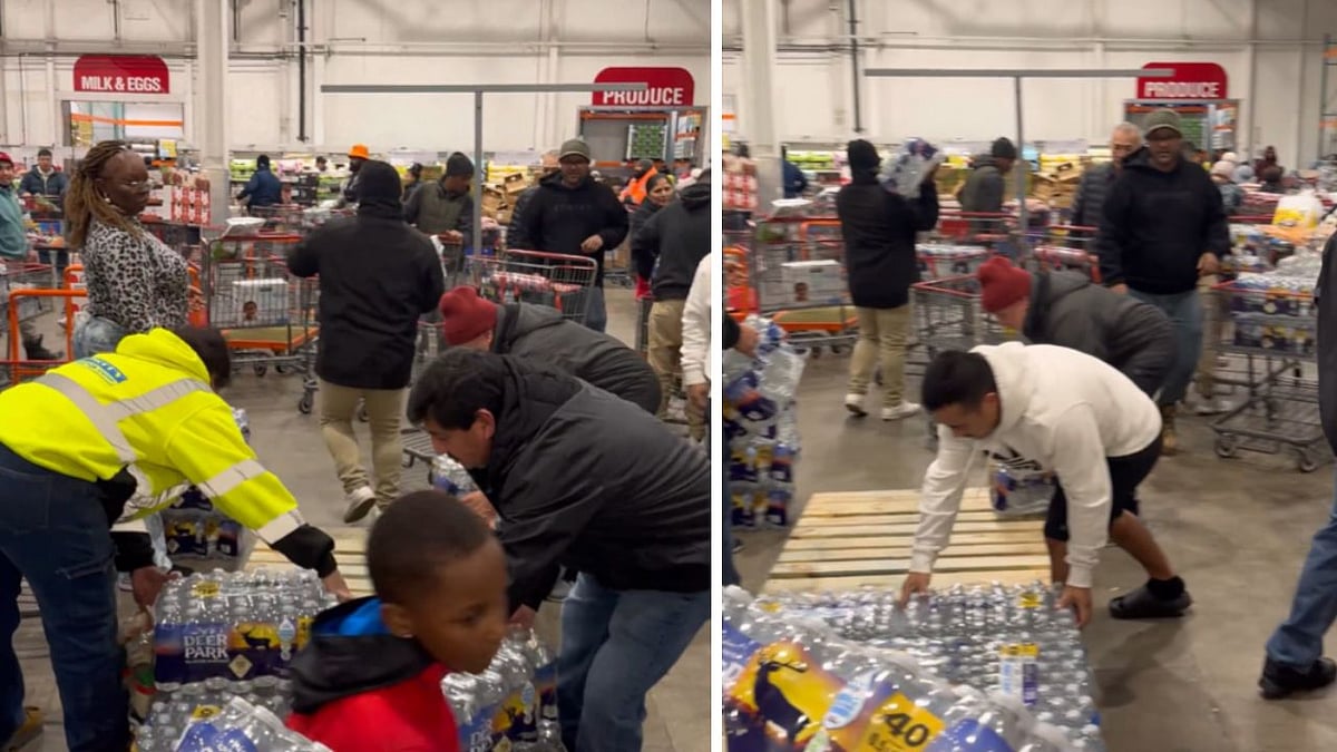 'From Toilet Papers To Bottled Waters…': Shoppers Seen Stacking Up Essentials At Costco As Major...