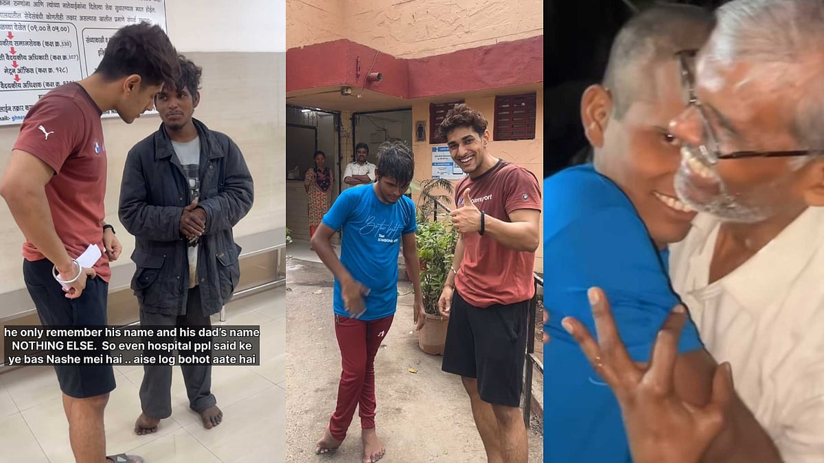 ‘Not Everyone On The Street Is Lost’: Digital Creator Rescues Homeless Man In Navi Mumbai,...