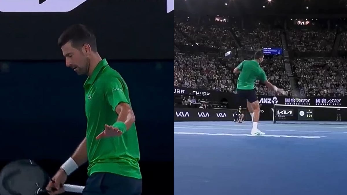 Novak Djokovic Sparks Controversy After Almost Hitting Ball Kid In Frustration During Australian Open 2026 Match; Video 