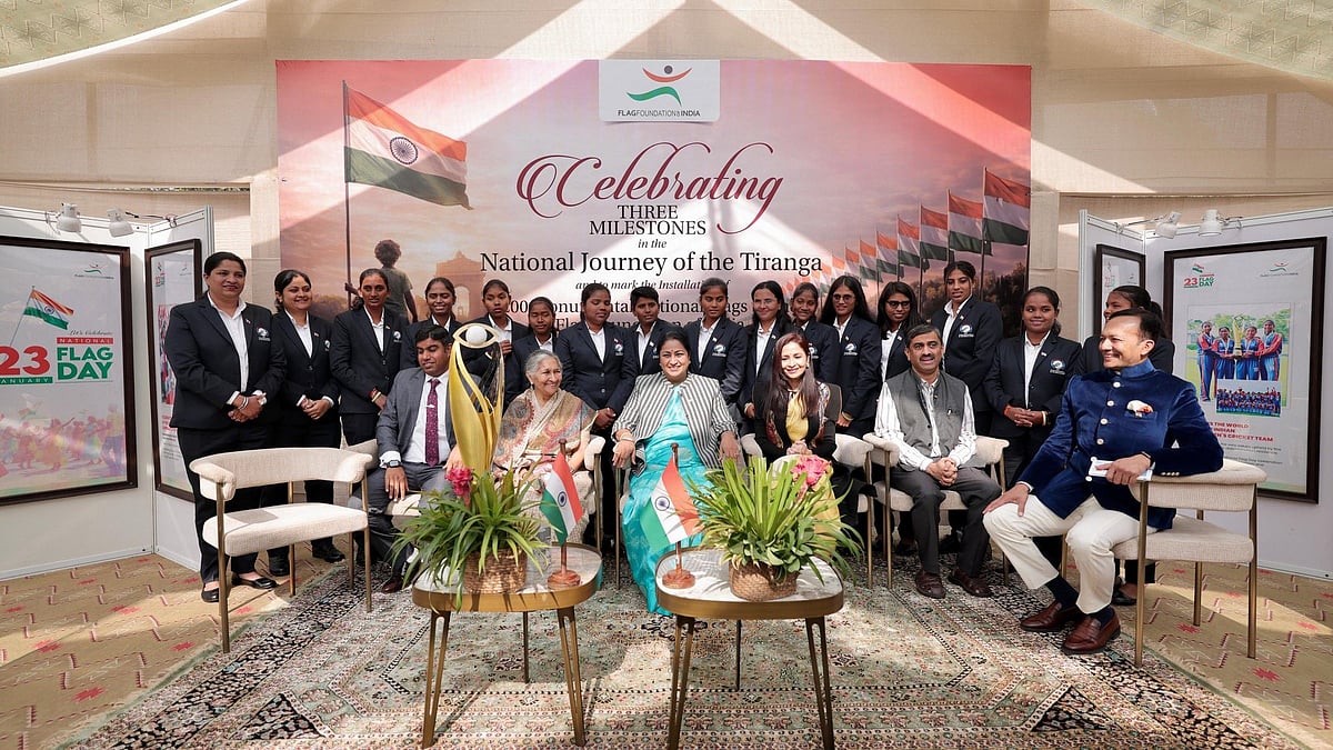 FFOI Celebrates Flag Legacy, Felicitates Visually Impaired Women’s Cricket Team 