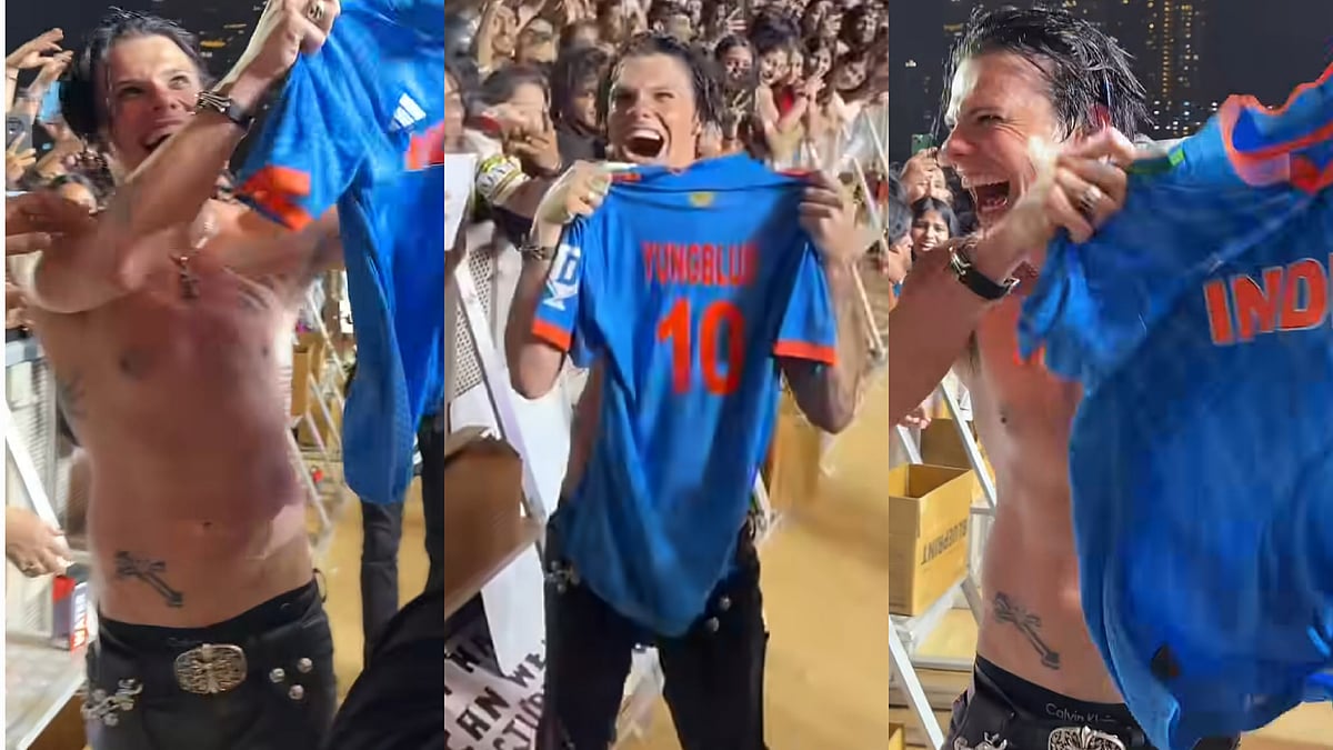 Yungblud Flaunts Team India's Cricket Jersey During Emotional Mumbai Concert: Fans Call Him 'New Wicket Keeper' In Viral Video 