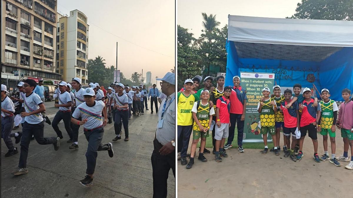 Maharashtra: Over 1,500 Students Join Marathon In Malad Ahead Of Mumbai Climate Week 